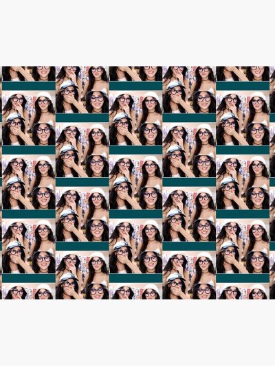 Sssniperwolf Collage Tapestry Official SSSniperWolf Merch