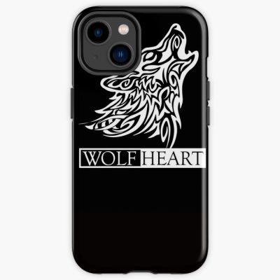 Wolf Heart Black Iphone Case Official SSSniperWolf Merch