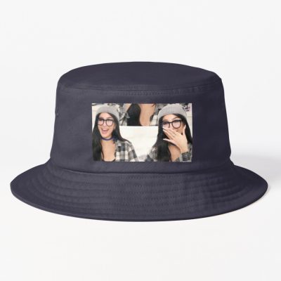 Sssniperwolf Laughing Collage Bucket Hat Official SSSniperWolf Merch