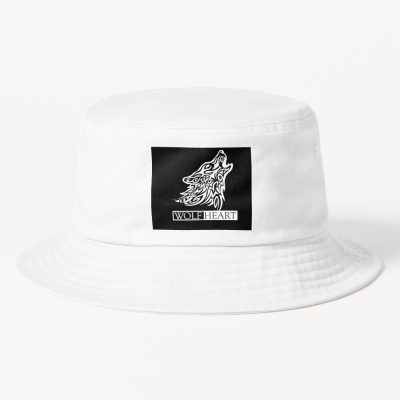 Wolf Heart Black Bucket Hat Official SSSniperWolf Merch