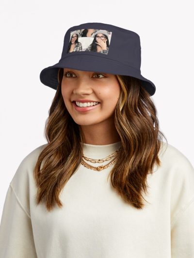 Sssniperwolf Laughing Collage Bucket Hat Official SSSniperWolf Merch