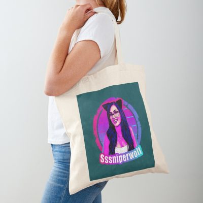 Sssniperwolf Tote Bag Official SSSniperWolf Merch