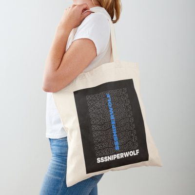 Sssniperwolf Tote Bag Official SSSniperWolf Merch