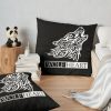 Wolf Heart Black Throw Pillow Official SSSniperWolf Merch