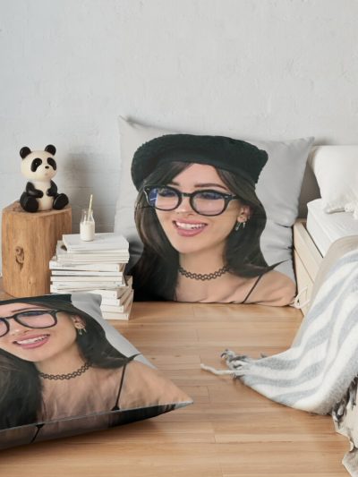 Your Favorite French Youtuber Throw Pillow Official SSSniperWolf Merch