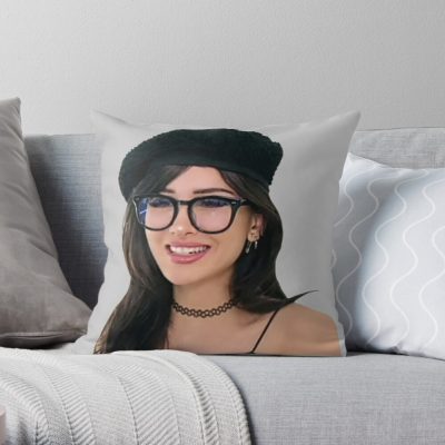 Your Favorite French Youtuber Throw Pillow Official SSSniperWolf Merch