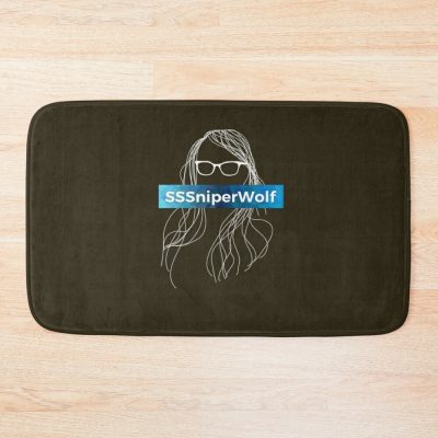 Sssniperwolf Classic Bath Mat Official SSSniperWolf Merch