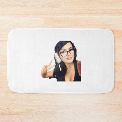 Sssniperwolf Selfie Bath Mat Official SSSniperWolf Merch