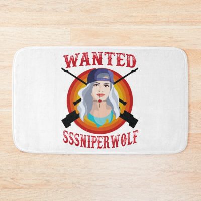 Sssniperwolf Youtobes Bath Mat Official SSSniperWolf Merch