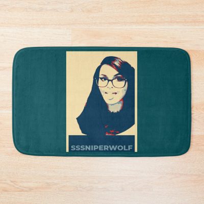 Sssniperwolf │Ssniperwolf│ Sssniperwolf Boyfriend Bath Mat Official SSSniperWolf Merch