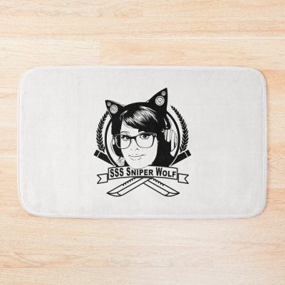 Sssniperwolf Cute Bath Mat Official SSSniperWolf Merch