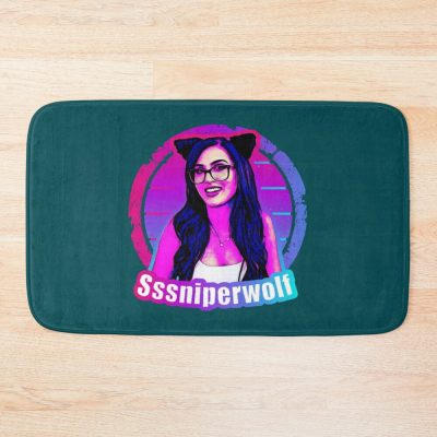 Sssniperwolf Bath Mat Official SSSniperWolf Merch