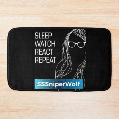 Sssniperwolf Bath Mat Official SSSniperWolf Merch