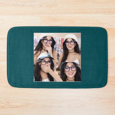 Sssniperwolf Collage Bath Mat Official SSSniperWolf Merch