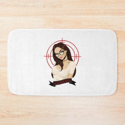 Sssniperwolf  Girl Classic In Shot Bath Mat Official SSSniperWolf Merch