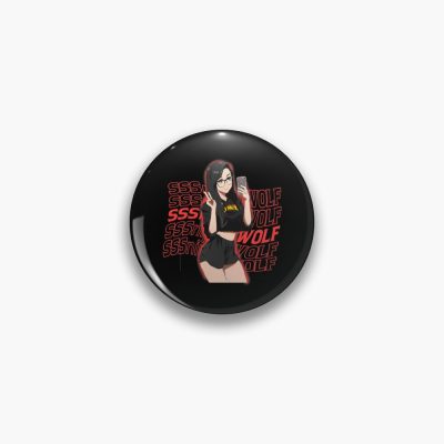 Sssniperwolf  Wolf Pack Pin Official SSSniperWolf Merch