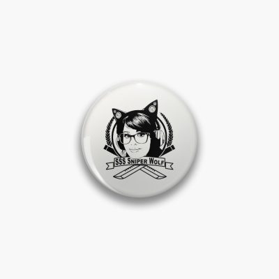 Sssniperwolf Cute Pin Official SSSniperWolf Merch