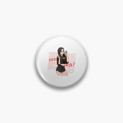 Sssniperwolf  Girl Classic Sexy Pin Official SSSniperWolf Merch