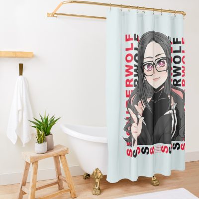 Sssniperwolf  Girl Classic Poster Shower Curtain Official SSSniperWolf Merch