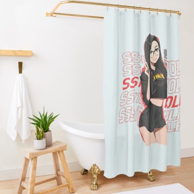 Sssniperwolf  Girl Classic Sexy Shower Curtain Official SSSniperWolf Merch