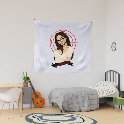 Sssniperwolf  Girl Classic In Shot Tapestry Official SSSniperWolf Merch